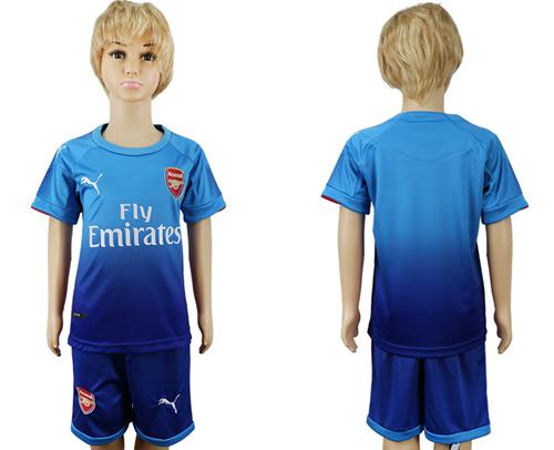 Arsenal Blank Away Kid Soccer Club Jersey - Click Image to Close